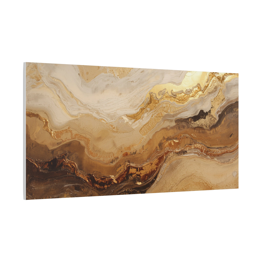 Gold Marble Abstract Canvas