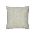 Neutral Textured Square Pillowcase — Linen-Style Poly Canvas Decorative Throw Pillow Cover