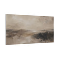 Abstract Neutral Landscape Canvas Wall Art - Matte Stretched 1.25"