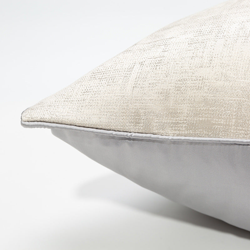 Designer Ivory Cushion Cover (45x45 cm)