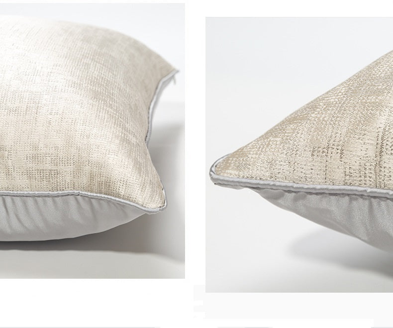 Designer Ivory Cushion Cover (45x45 cm)