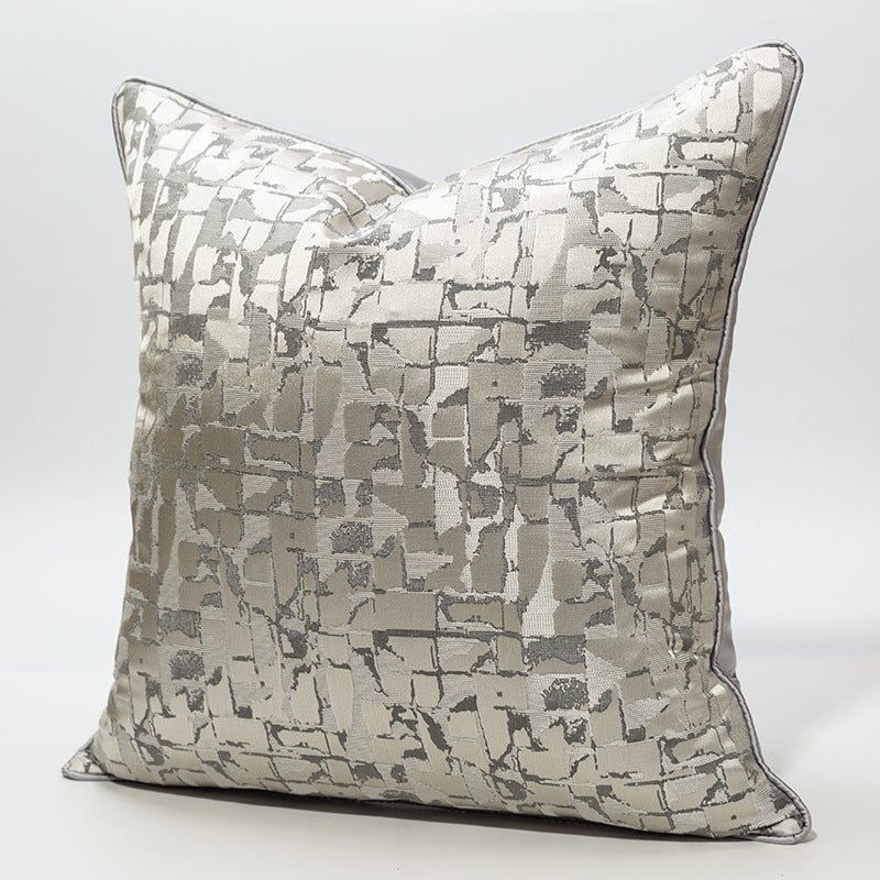 Designer Gold Beige Cushion Cover (45x45 cm)