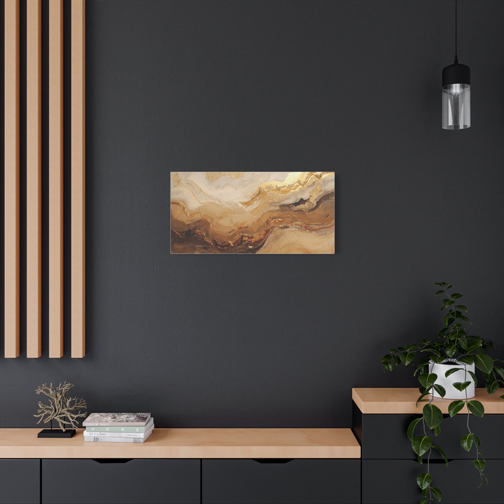 Gold Marble Abstract Canvas