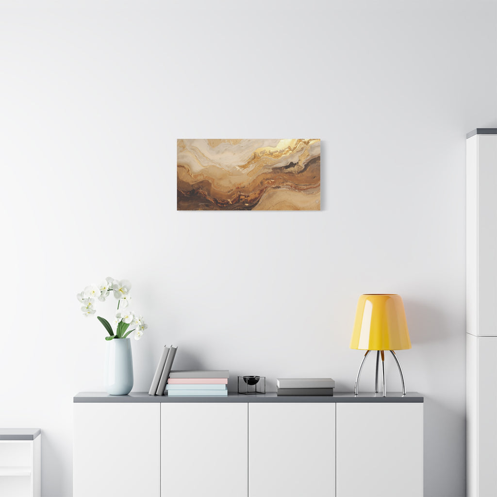 Gold Marble Abstract Canvas