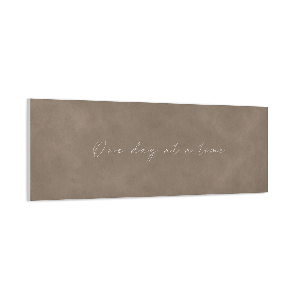 One Day at a Time - Gallery Wrapped Canvas