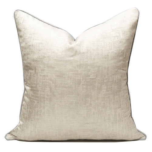 Designer Ivory Cushion Cover (45x45 cm)