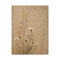 Neutral Daisies Matte Canvas Wall Art — Stretched 1.25"