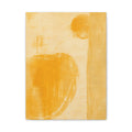 Abstract Golden Minimal Canvas Art — Matte Stretched Wall Print
