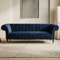 3 Seater Midnight Velvet Sofa | Siena