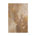 Neutral Abstract Canvas Wall Art with Flying Birds — Matte Stretched Print