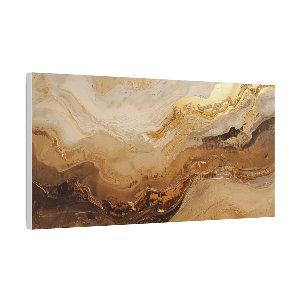 Gold Marble Abstract Canvas