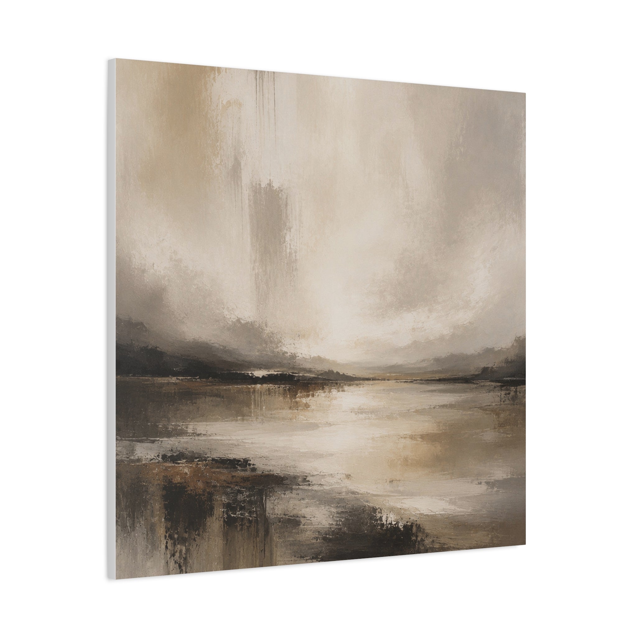 Abstract Stillwater - Gallery Wrapped Canvas