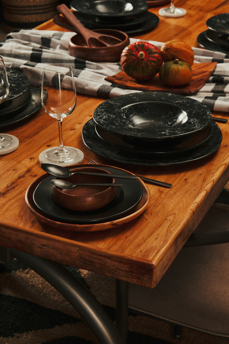 Round Acacia Wood Plate | Kora
