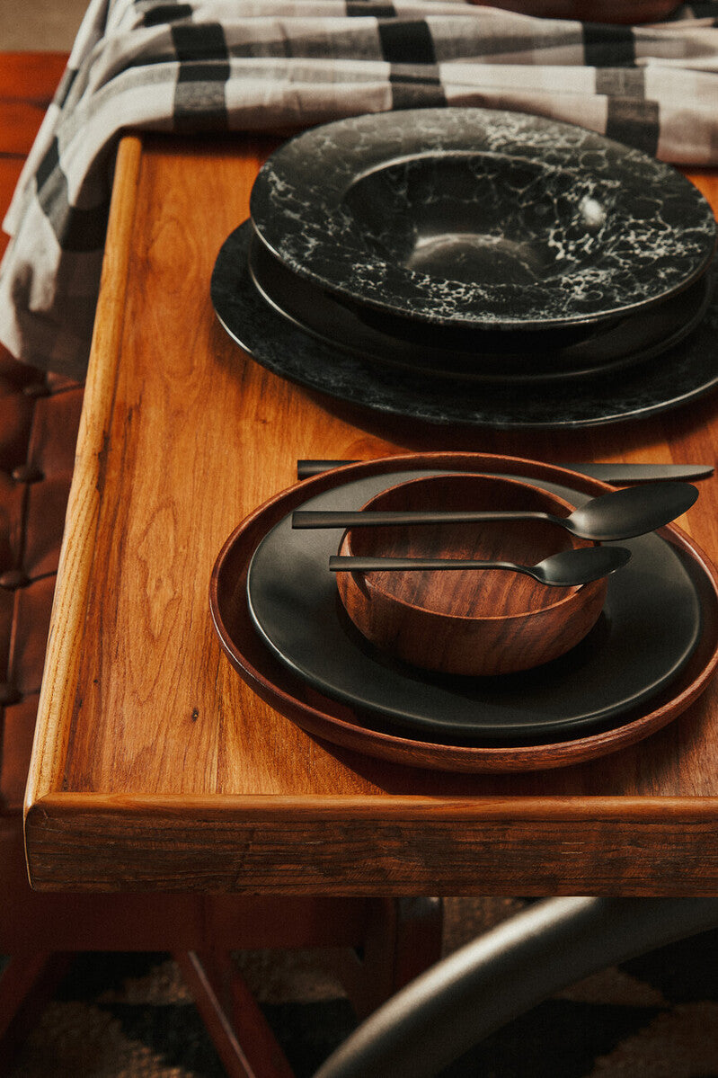 Round Acacia Wood Plate | Kora