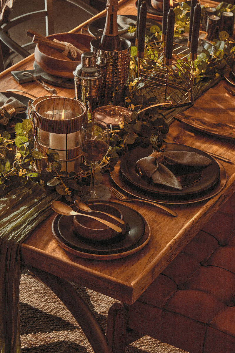 Round Acacia Wood Plate | Kora