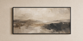 Abstract Warm Landscape - Framed Floating Canvas (Copy)