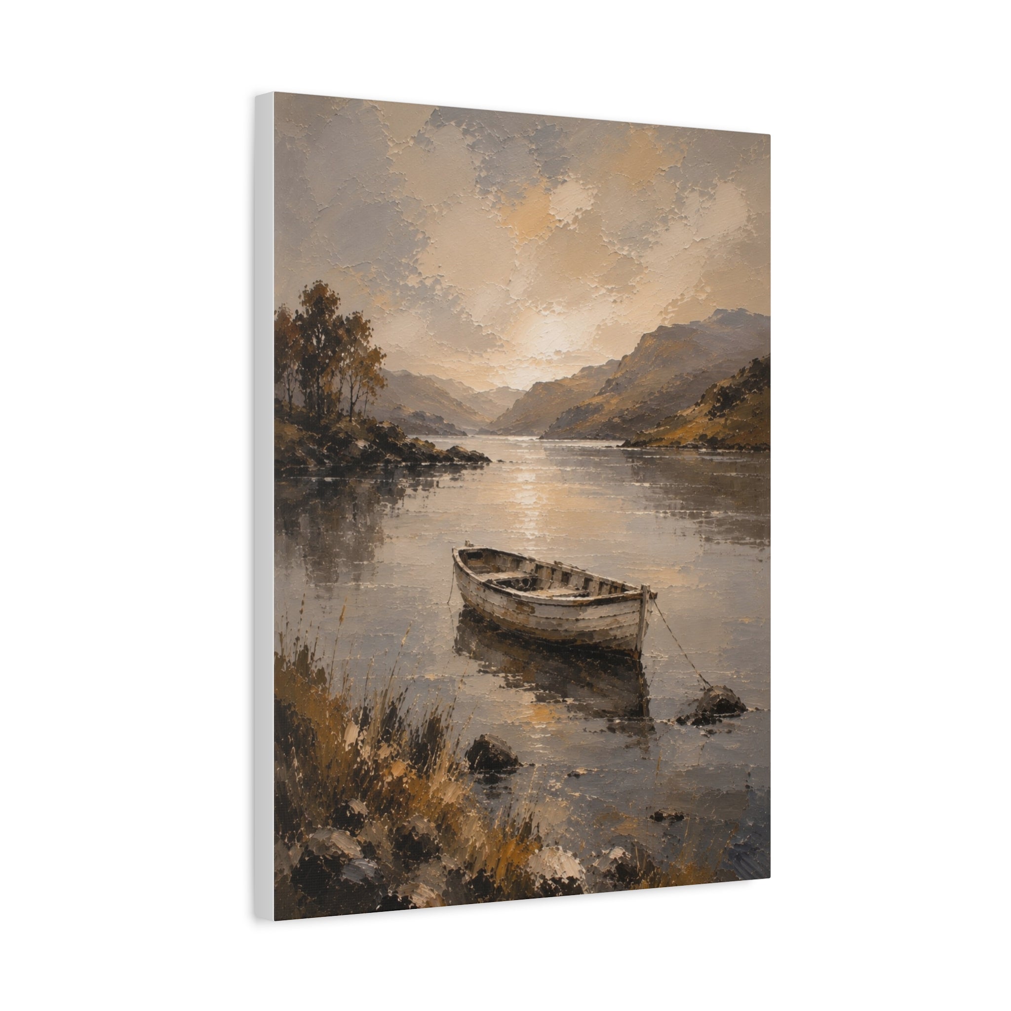 Copy of Copy of Coastal Drive Matte Canvas Print — Vintage Car Seaside Wall Art