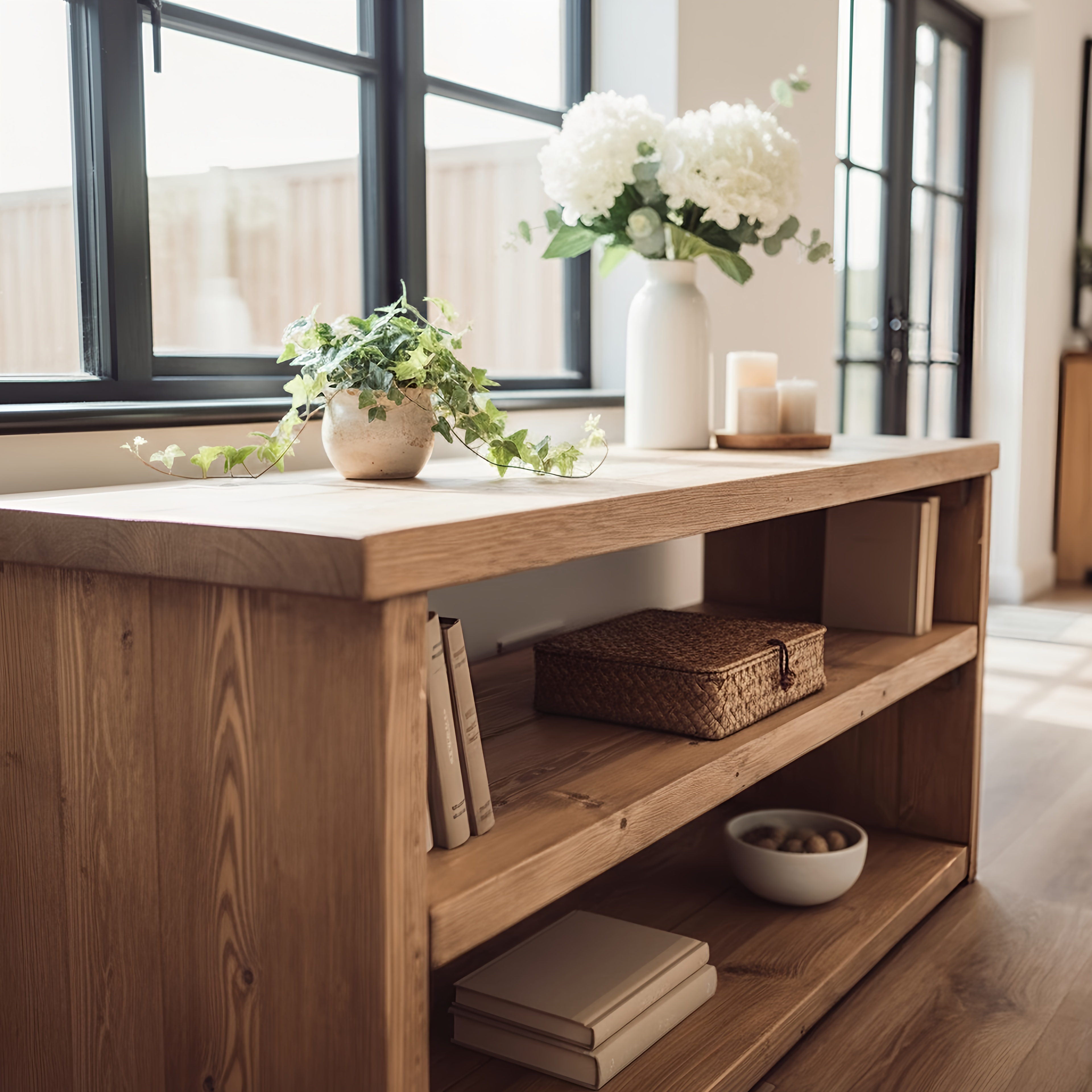 Norwyn Wooden Shelf Unit