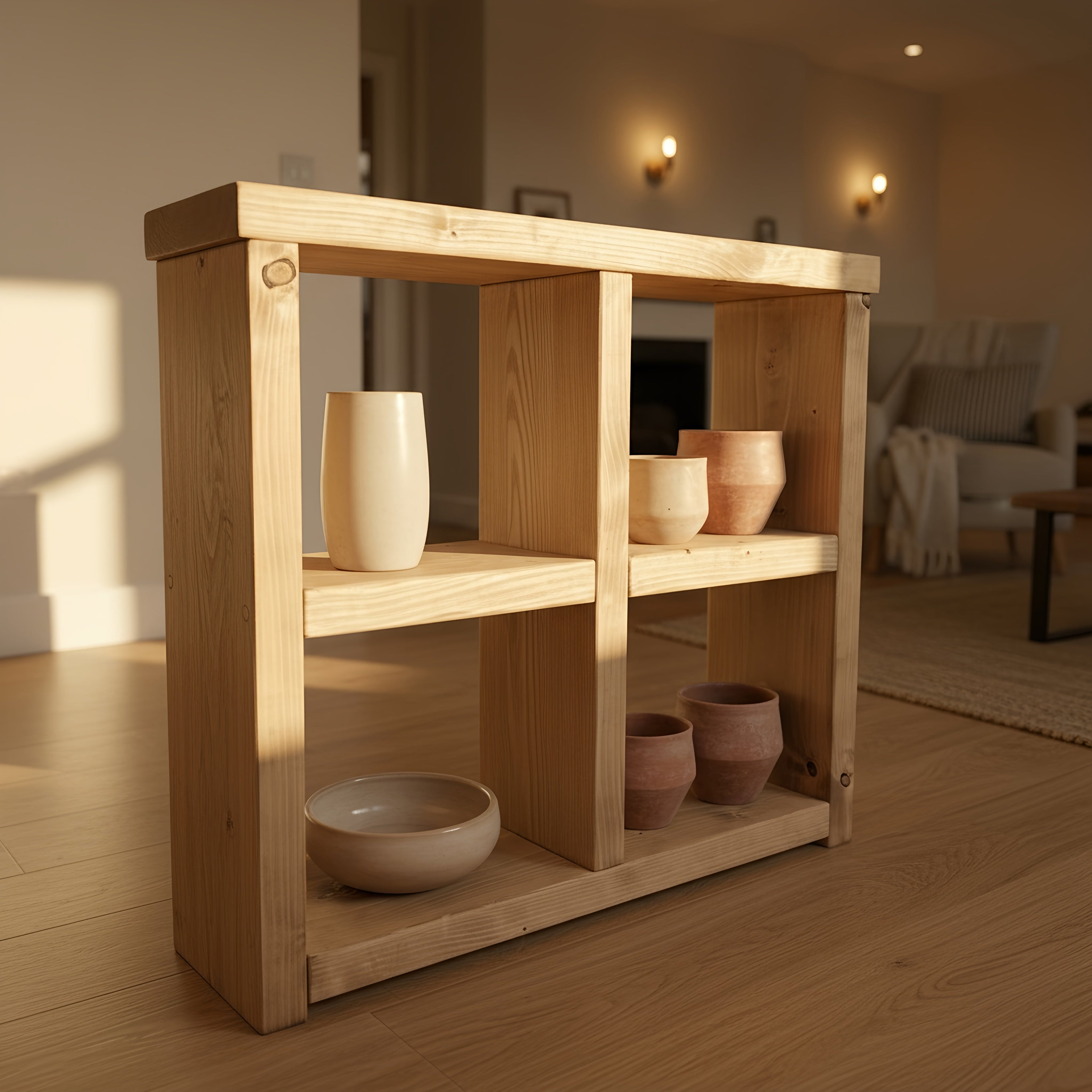 Arden Timber Shelving Unit