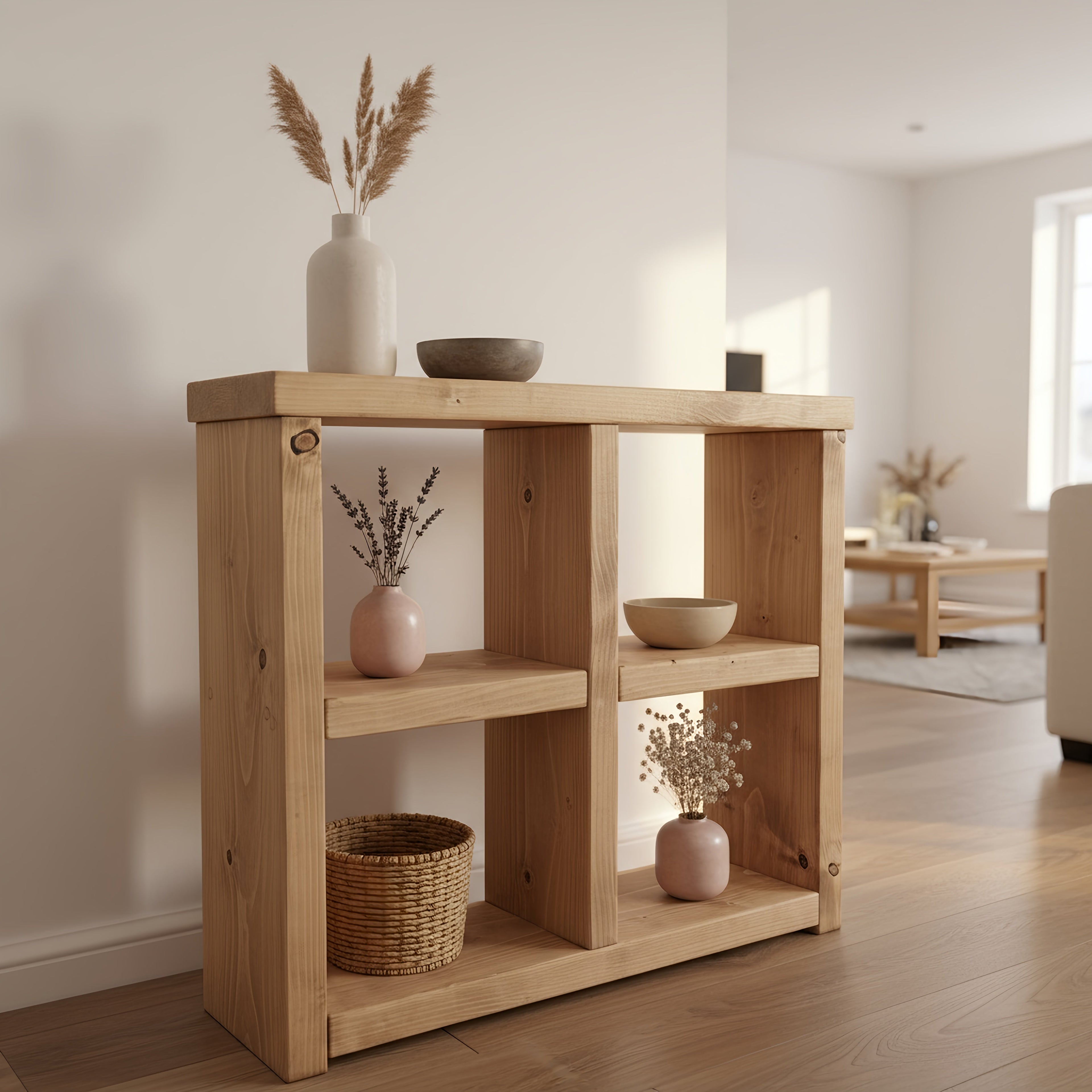 Arden Timber Shelving Unit