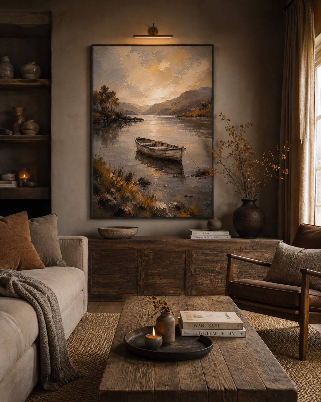 Copy of Copy of Coastal Drive Matte Canvas Print — Vintage Car Seaside Wall Art