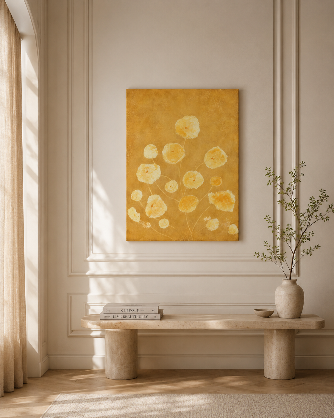 Golden Poppy - Gallery Wrapped Canvas