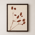 Botanical Minimalist - Framed Floating Canvas