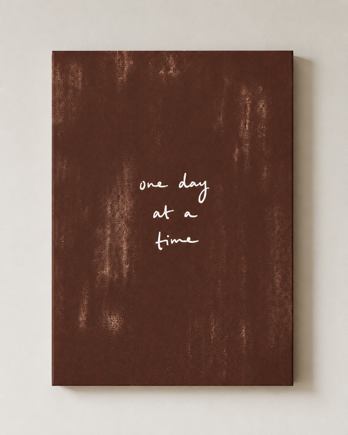 One Day at a Time - Gallery Wrapped Canvas