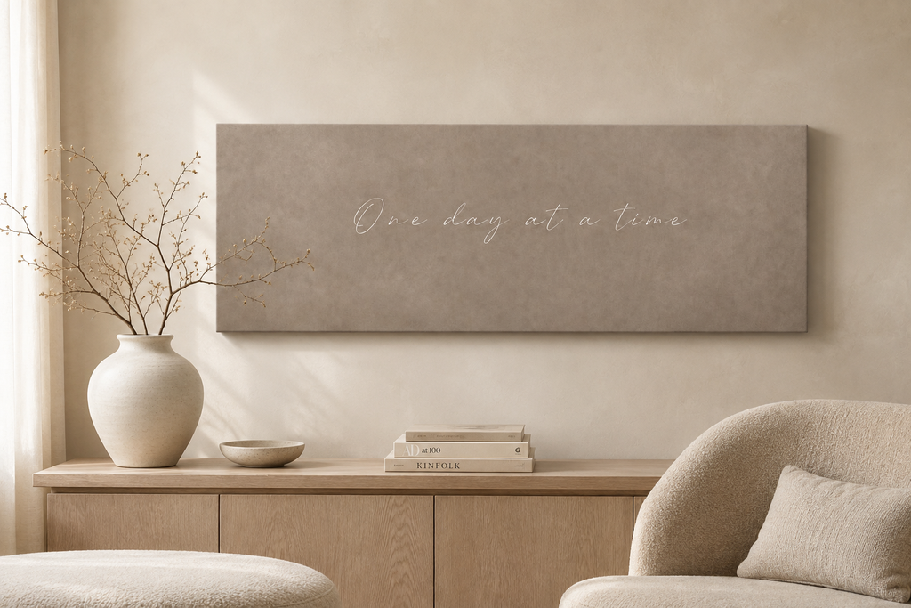 One Day at a Time - Gallery Wrapped Canvas