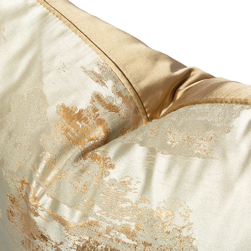 Designer Gold Cushion Cover (45x45 cm)