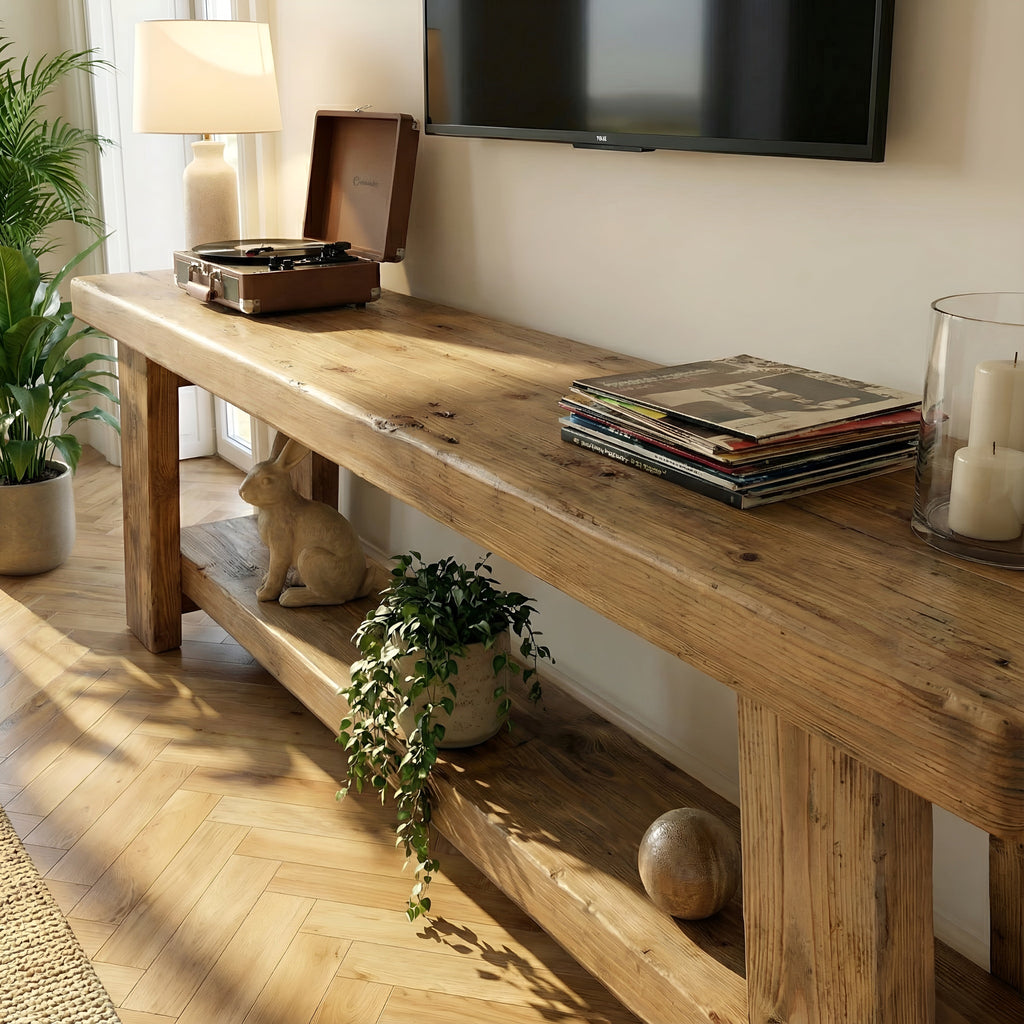 Rome Solid Wood TV Unit / Bench