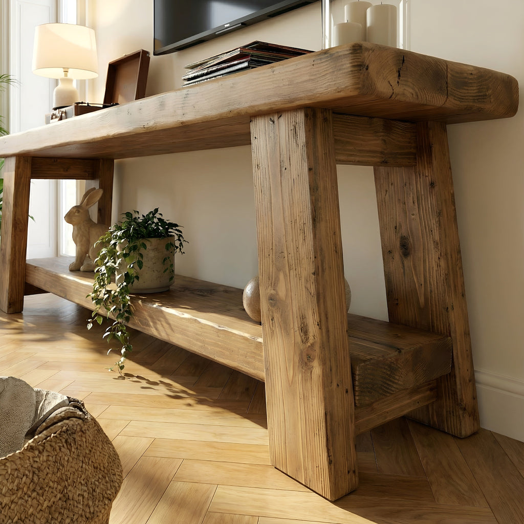 Rome Solid Wood TV Unit / Bench