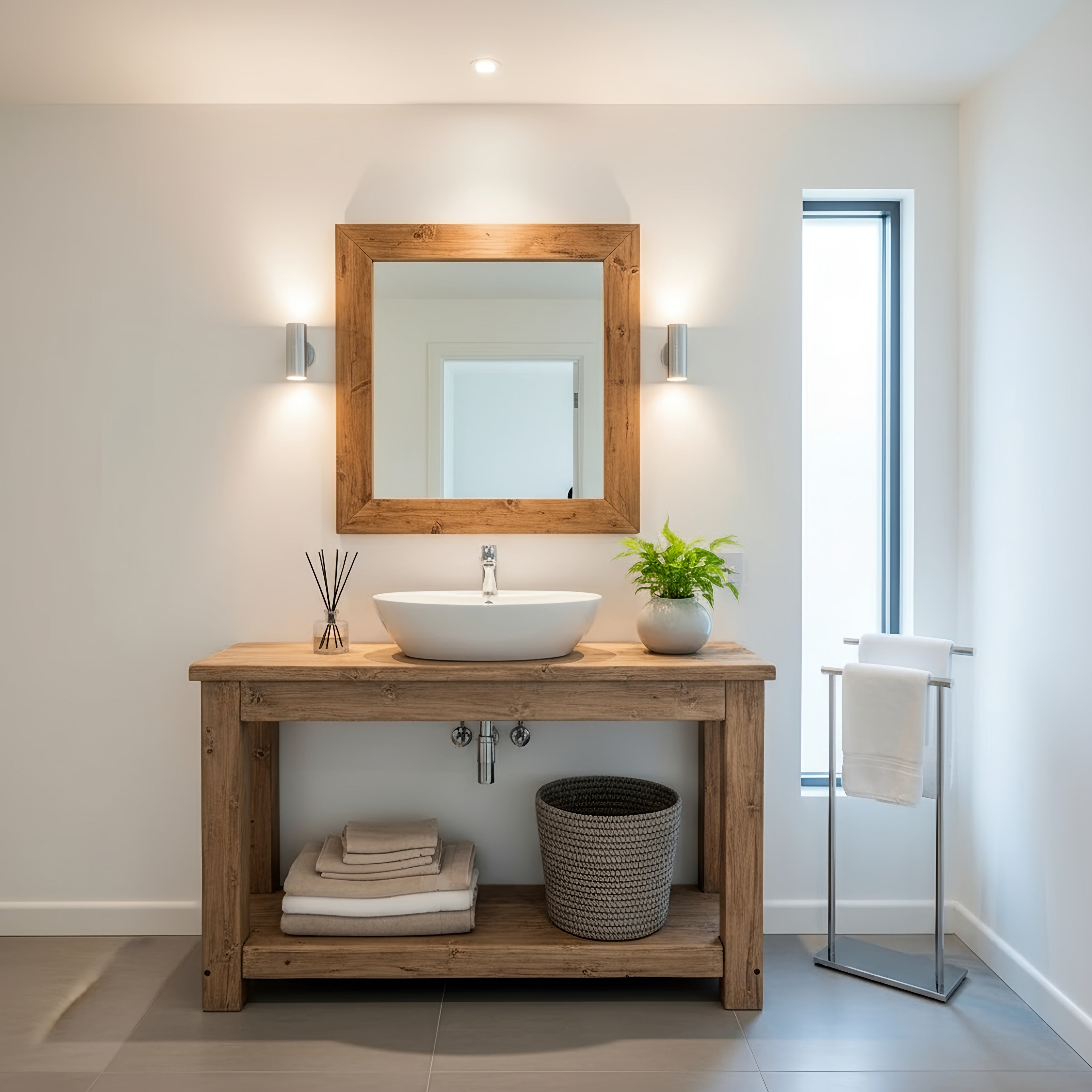 Solid Wood Bathroom Vanity