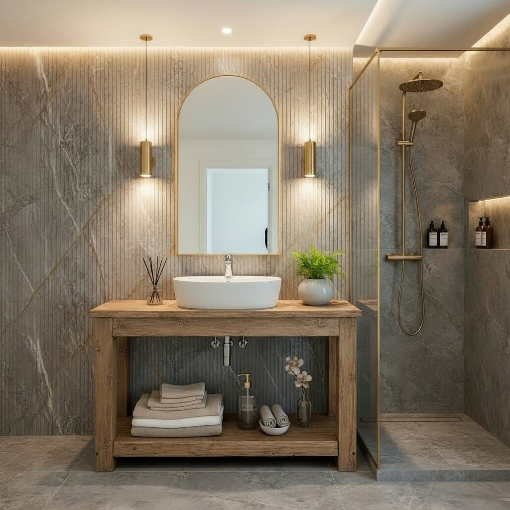 Solid Wood Bathroom Vanity