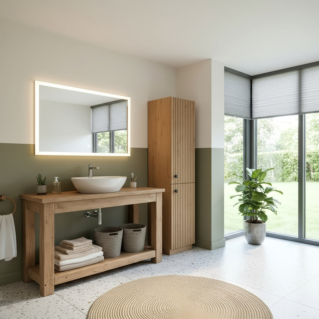 Solid Wood Bathroom Vanity