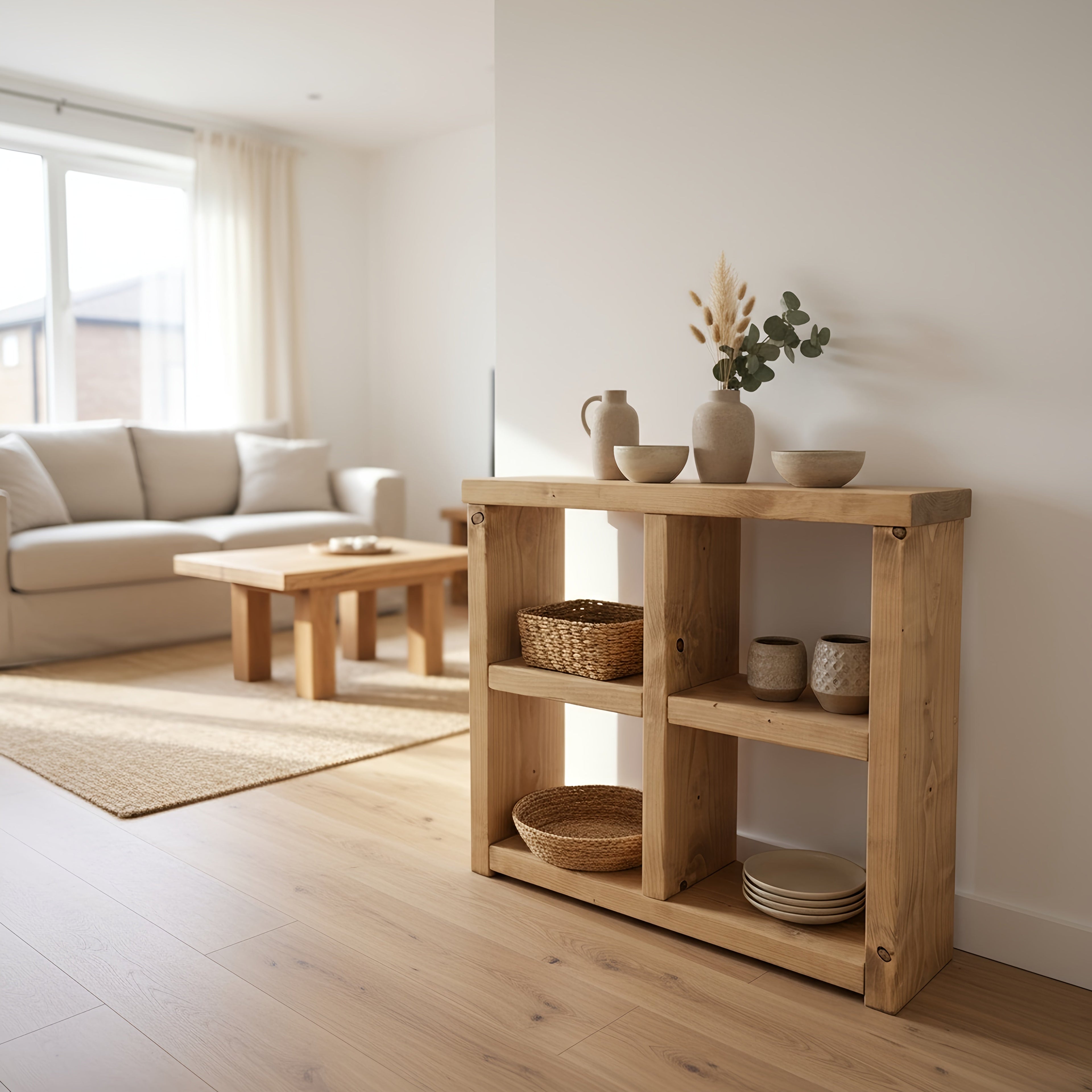 Arden Timber Shelving Unit