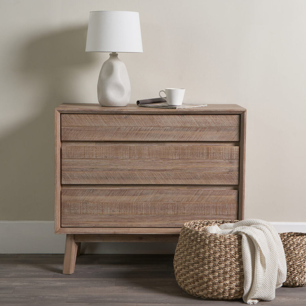 Sanders Cream Ceramic Table Lamp
