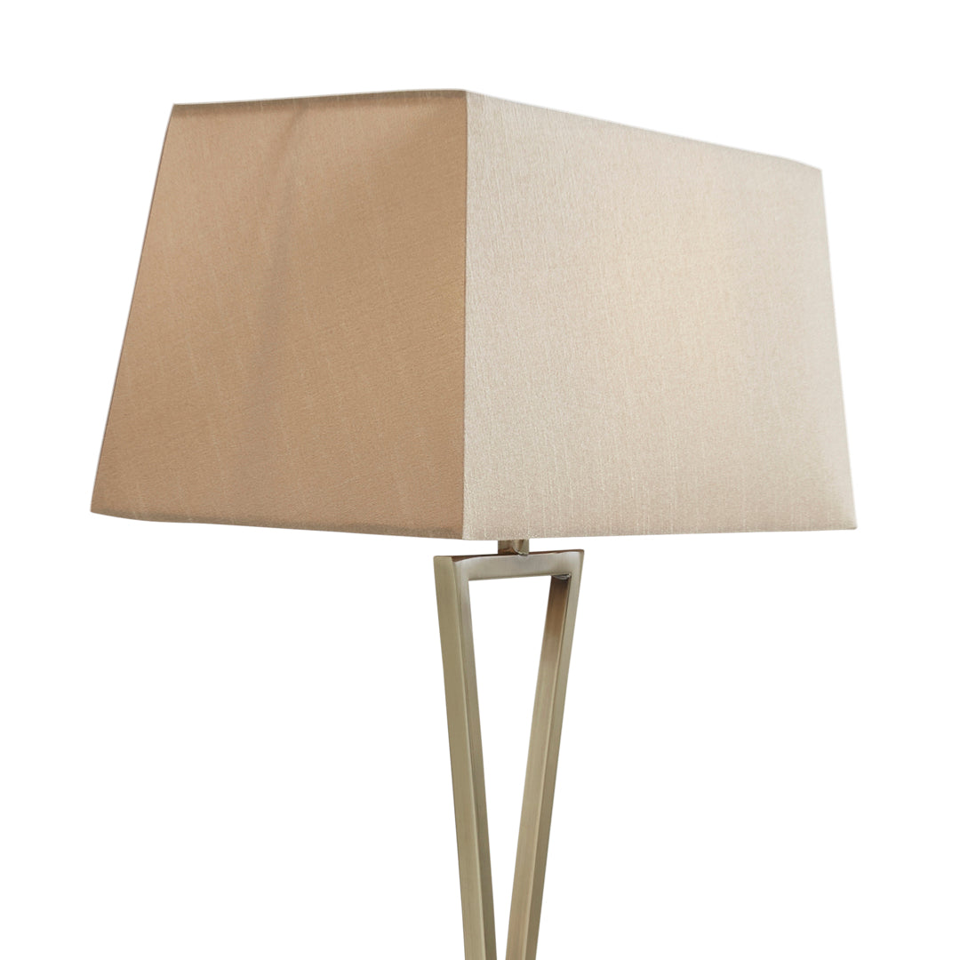 Lizzie Antique Brass & Champagne Touch Table Lamp